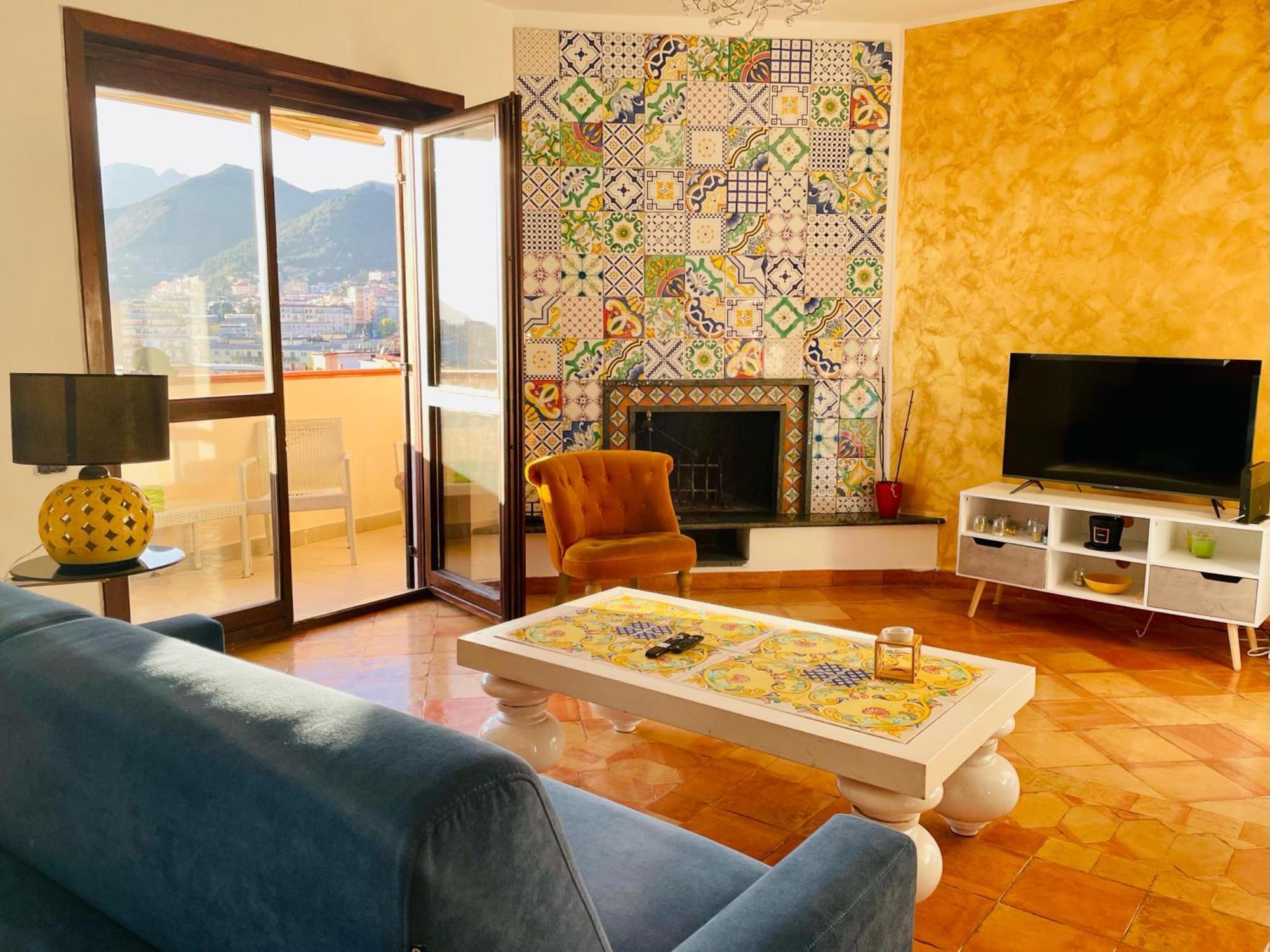 Donna Filomena Casa Vacanza Park Bougainville Salerno Eksteriør billede